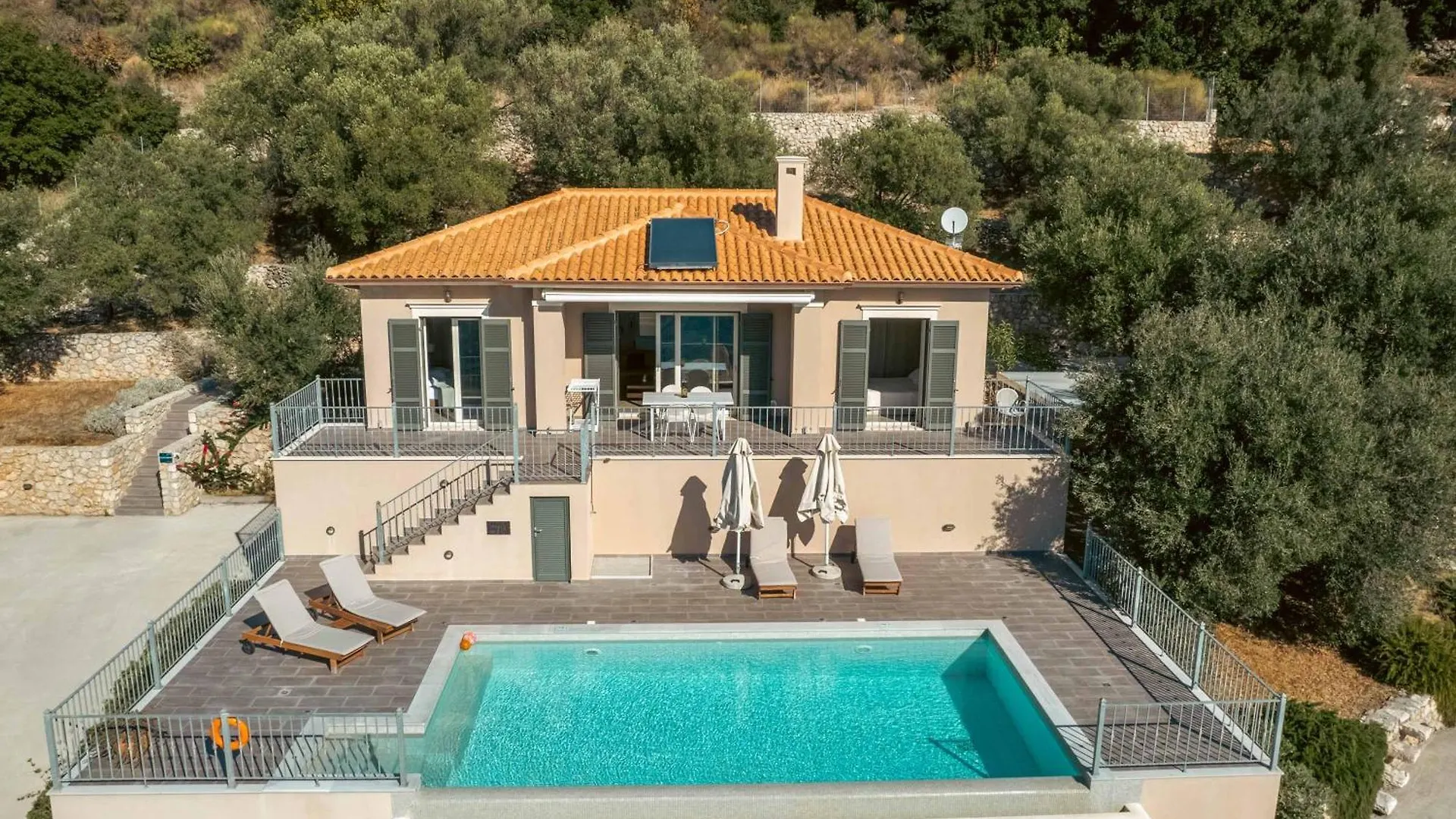 Villa Olive Grove Kefalonia Ferendinata Greece